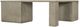 Hooker® Furniture Linville Falls Mink Corner Desk with Open and Small File-1