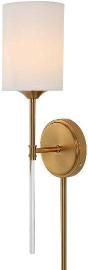 Uttermost® Awyr Warm Brass 1-Light Sconce-4