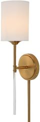 Uttermost® Awyr Warm Brass 1-Light Sconce-4