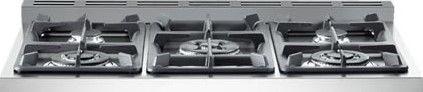 Verona® 3" Non-Extended Backguard Stainless Steel Island Trim-0