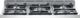 Verona® 3" Non-Extended Backguard Stainless Steel Island Trim-0