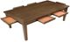Homelegance® Tigard Cherry Dining Table-3