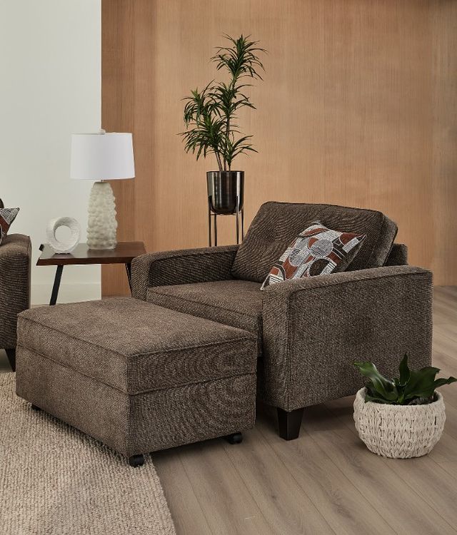 Hughes Furniture® 23300 Fairlane Hazel Cuddle Chair-2