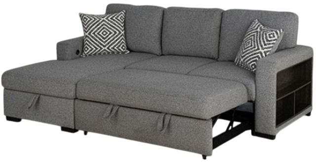 Furniture of America® Chatham Gray Sectional-0