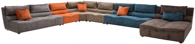 Michael Amini® 21 Cosmopolitan™ 6-Piece Modular Sectional Set-0