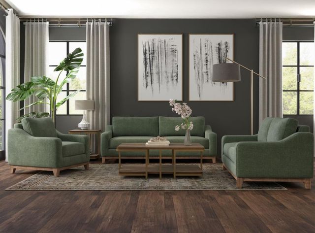 International Furniture Direct Olivo Olive Sofa-1
