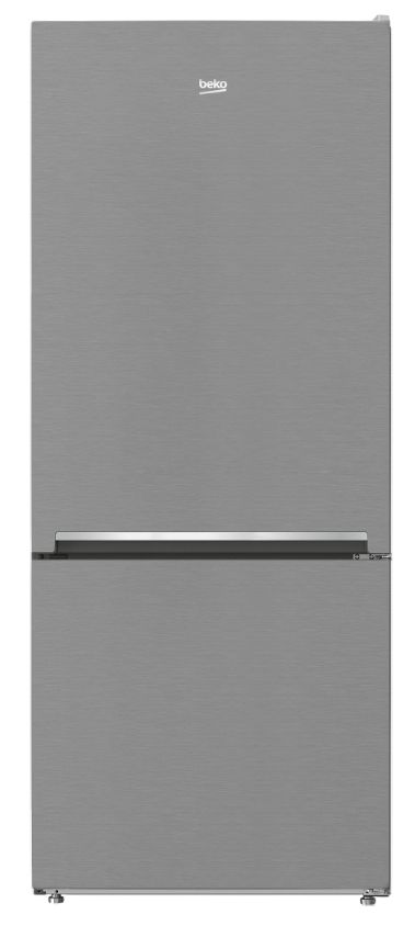 Beko 28" 13.8 Cu. Ft. Fingerprint-Free Stainless Steel Counter Depth Bottom Freezer Refrigerator-0