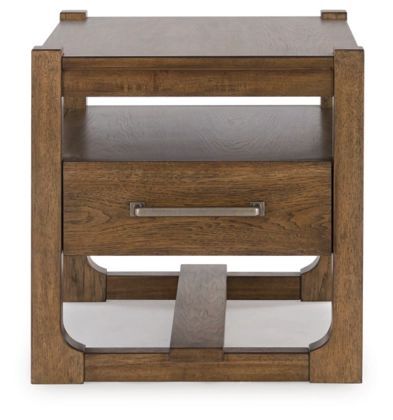 Signature Design by Ashley® Cabalynn Light Brown End Table-1