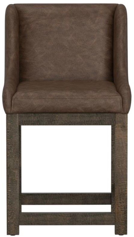 International Furniture Direct Seating Brown Bar Stool-2