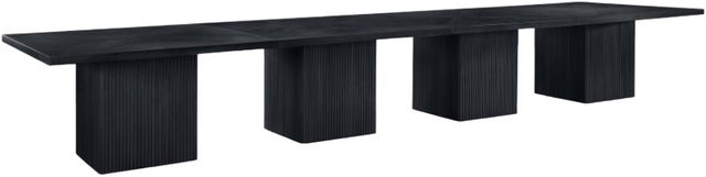 Meridian Furniture Belinda Black 216" Dining Table-0