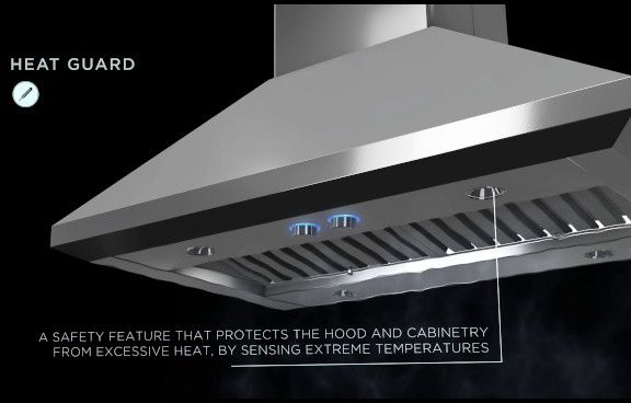Elica Pro Series Calabria 36" Stainless Steel Wall Mounted Range Hood-2