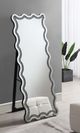 Coaster® Brixey Black Floor Mirror with LED-1