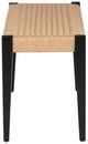 Powell® Cosgrove Black/Natural Bench-4