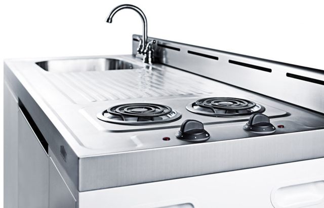 Summit® 48" White All-In-One Kitchenette-2