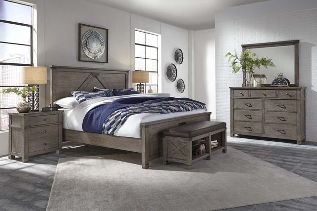 aspenhome® Tucker Stone Queen Bed-3