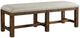 Legacy Classic Carroll Beige/Coffee Bench-0