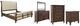 Liberty Furniture Americana Farmhouse 5-Piece Beige/Dusty Taupe King Sleigh Bedroom Set-0