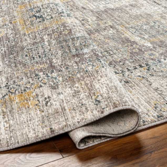 Surya Carlisle Dark Brown 4'x6' Area Rug-3