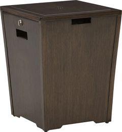 Signature Design by Ashley® Rodeway South Brown Aluminum Fire Pit
