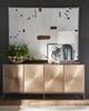 Universal Explore Home™ New Modern Fusion Aged Brass Credenza-1