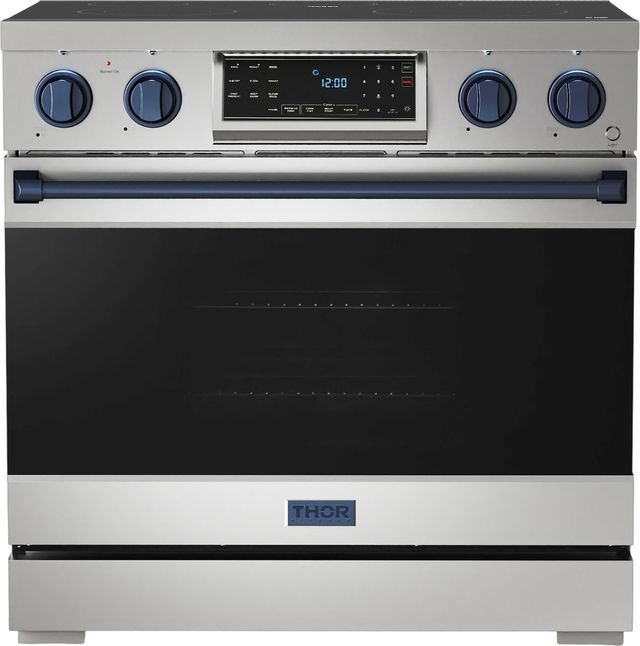 Thor Kitchen® Gordon Ramsay Series 36" Stainless Steel Pro Style Electric Range-0