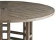 Tommy Bahama® Outdoor La Jolla Weathered Gray Round Dining Table-1