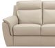 Leather Italia™ Savino Maddox Taupe Khaki Sofa-1