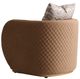 Michael Amini® Ariana Caramel/Gold Chair-4