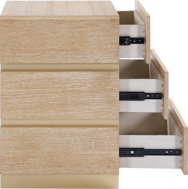 Meridian Furniture Zaylan Natural Nightstand-3