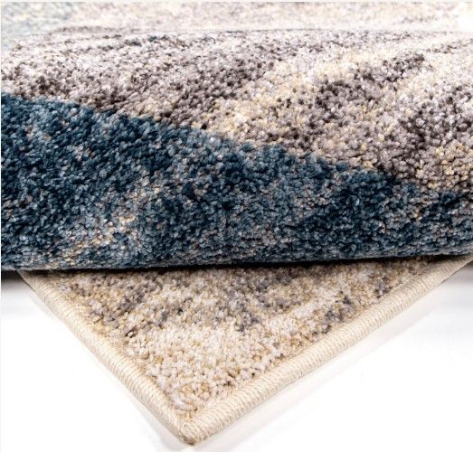 Orian Studio Holte Gray Blue 5'x8' Area Rug-3
