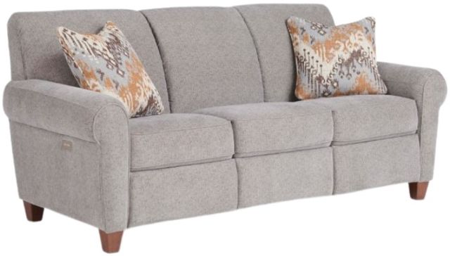 La-Z-Boy® Bennett duo® Pewter Power Reclining Sofa-0