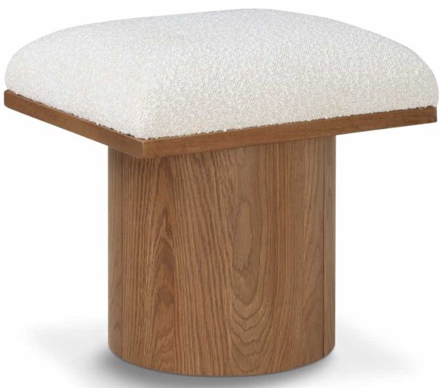 Meridian Furniture Pavilion Cream Bench/Stool-0