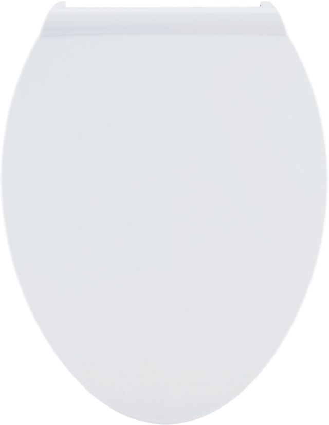 American Standard Bone Elongated Toilet Seat and Cover-0