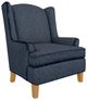 Best® Home Furnishings Customizable Field & Stream Home Andrea Wing Back Chair with Honey Birch Legs-0
