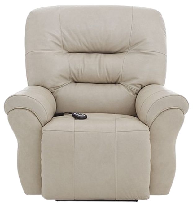 Best® Home Furnishings Customizable Unity Leather Power Swivel Glider Recliner with Tilt Headrest-1