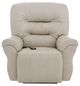 Best® Home Furnishings Customizable Unity Leather Power Swivel Glider Recliner with Tilt Headrest-1