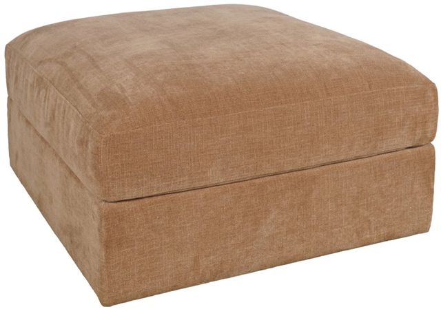 Jofran Inc. Sidney Brick Ottoman-0