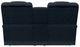 La-Z-Boy® Pinnacle Navy Power Wall Reclining Loveseat with Console and Headrest-4