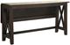 Bernards Carmina 5-Piece Antique Brown/Black Drop Leaf Counter Set-4