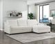 Homelegance® Zayden 2-Piece Ivory Sectional-1
