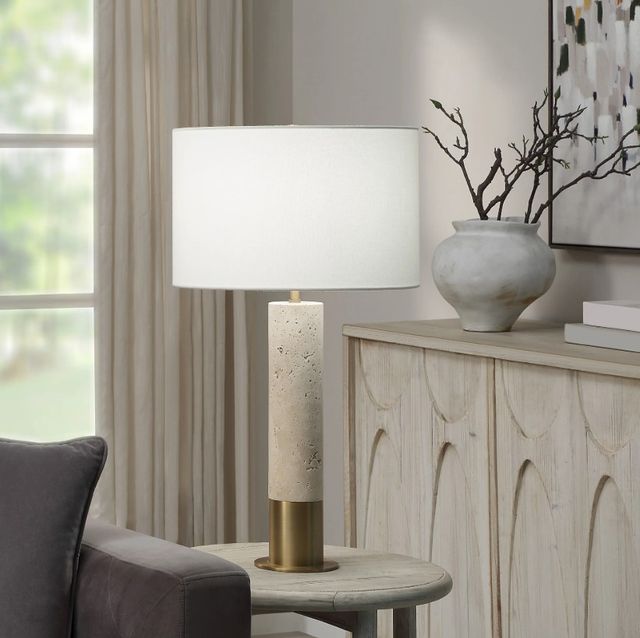 Renwil® Amadora Antique Brushed Brass Table Lamp-1