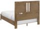 Whittier Wood® Furniture Bailey Nutmeg Queen Panel Bed-4