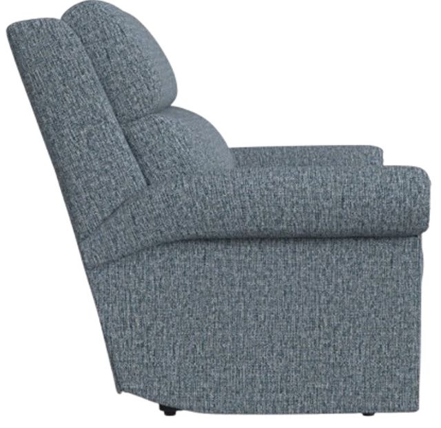 Flexsteel® Customizable Bernard 61"Fabric Power Reclining Loveseat with Headrest and Lumbar-4