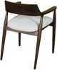 Modus Furniture Amaroo Honey Date Upholstered Dining Arm Chair-4