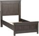 Liberty Furniture Thornwood Hills Rock Beaten Brown Youth Twin Panel Bed-0