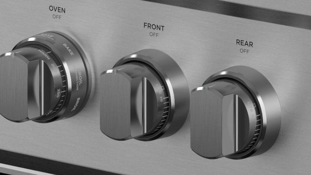 Fisher & Paykel Series 7 36" Stainless Steel Pro Style Liquid Propane Gas Range-2