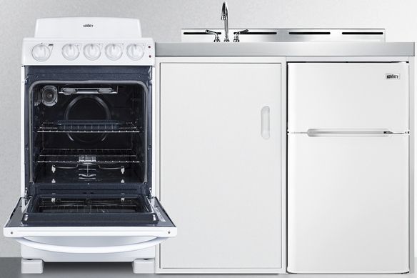 Summit® 60" White All-In-One Kitchenette-1