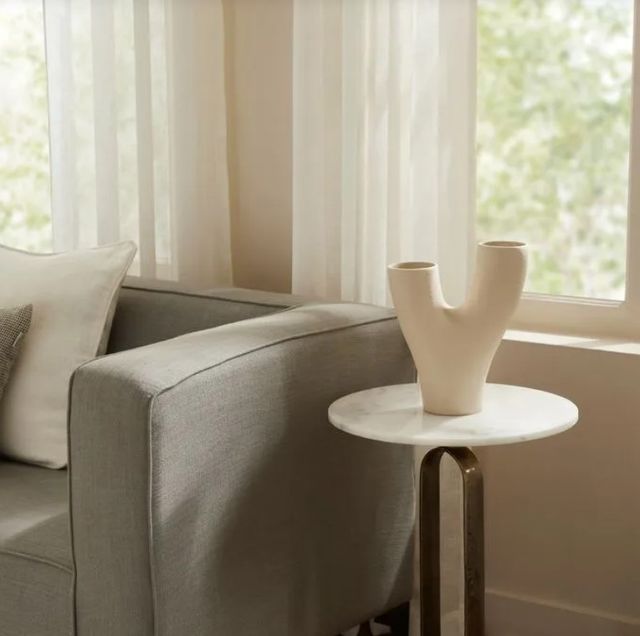Renwil® Wisteria Textured Semi-Gloss Beige Vase-4