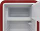 Brama 24" 9.9 Cu. Ft. Red Retro Compact Refrigerator-1