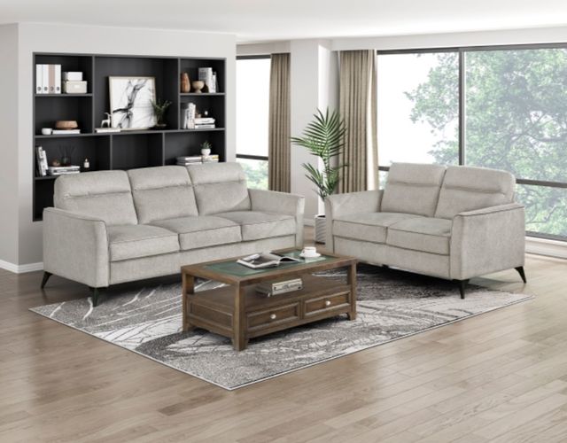 Homelegance® Tellot Tan Loveseat-1